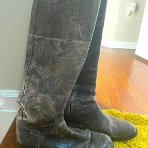 Steven by Steve Madden Leather Boots - Size 9